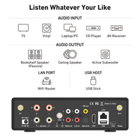 Arylic H50 wireless streaming amplifier