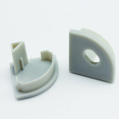 Corner Profile end caps, included with every profile