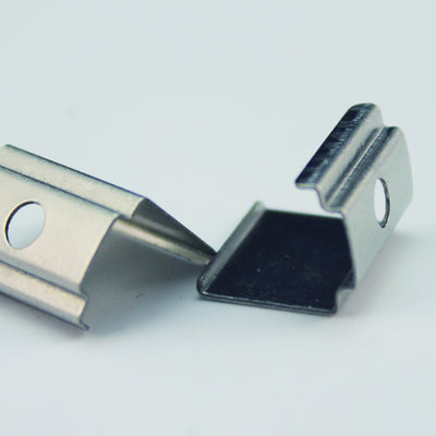 Corner Profile metal mounting clips, included with every profile