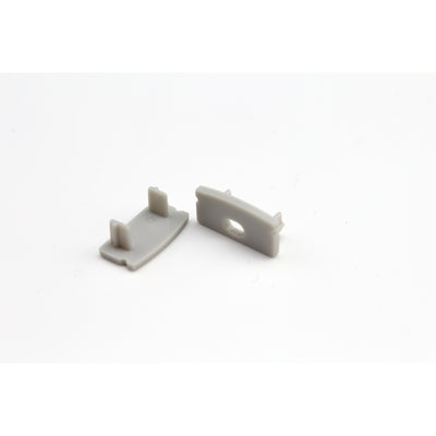 Flat Surface Profile end caps, included with every profile