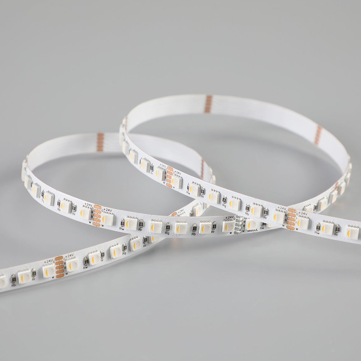 RGBW 4040 slim LED strip coils — manufacturer photo — placeholder until own photography