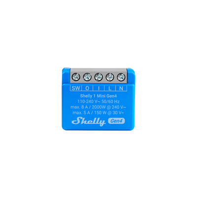 Shelly 1 Mini Gen4 smart relay
