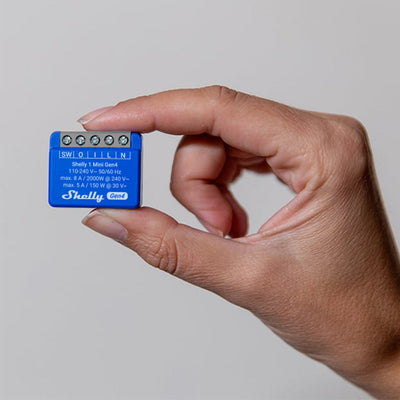 Shelly 1 Mini Gen4 dimensions