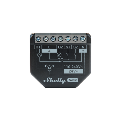 Shelly 2PM Gen4 front