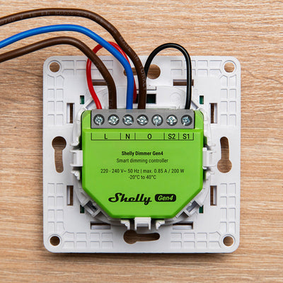 Shelly Dimmer Gen4 wiring