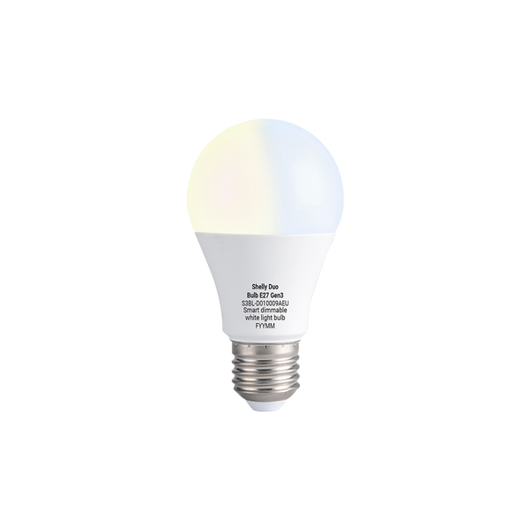 Shelly Duo Bulb E27 Gen3