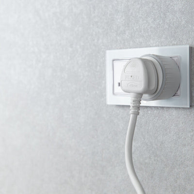 Shelly Plus Plug UK in socket