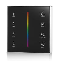 SkyDance T24 RGBW wall switch black