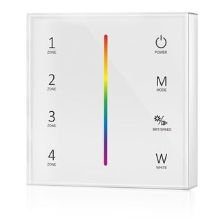 T24 RGBW wall switch white