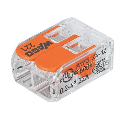 Wago 221-412 2-way lever connector