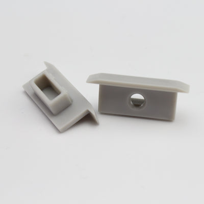 Waterproof Recessed Profile end caps, included with every profile