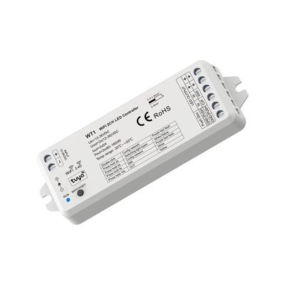 WT1 2-channel WiFi and RF LED controller