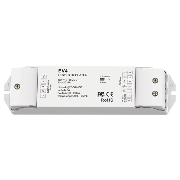 SkyDance EV4 power repeater for RGBW LED strip