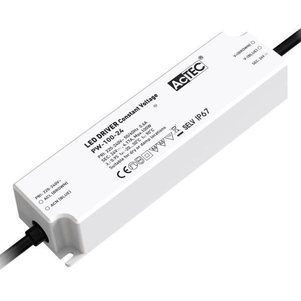 AcTec PW-100-24 100W 24V IP67 LED driver