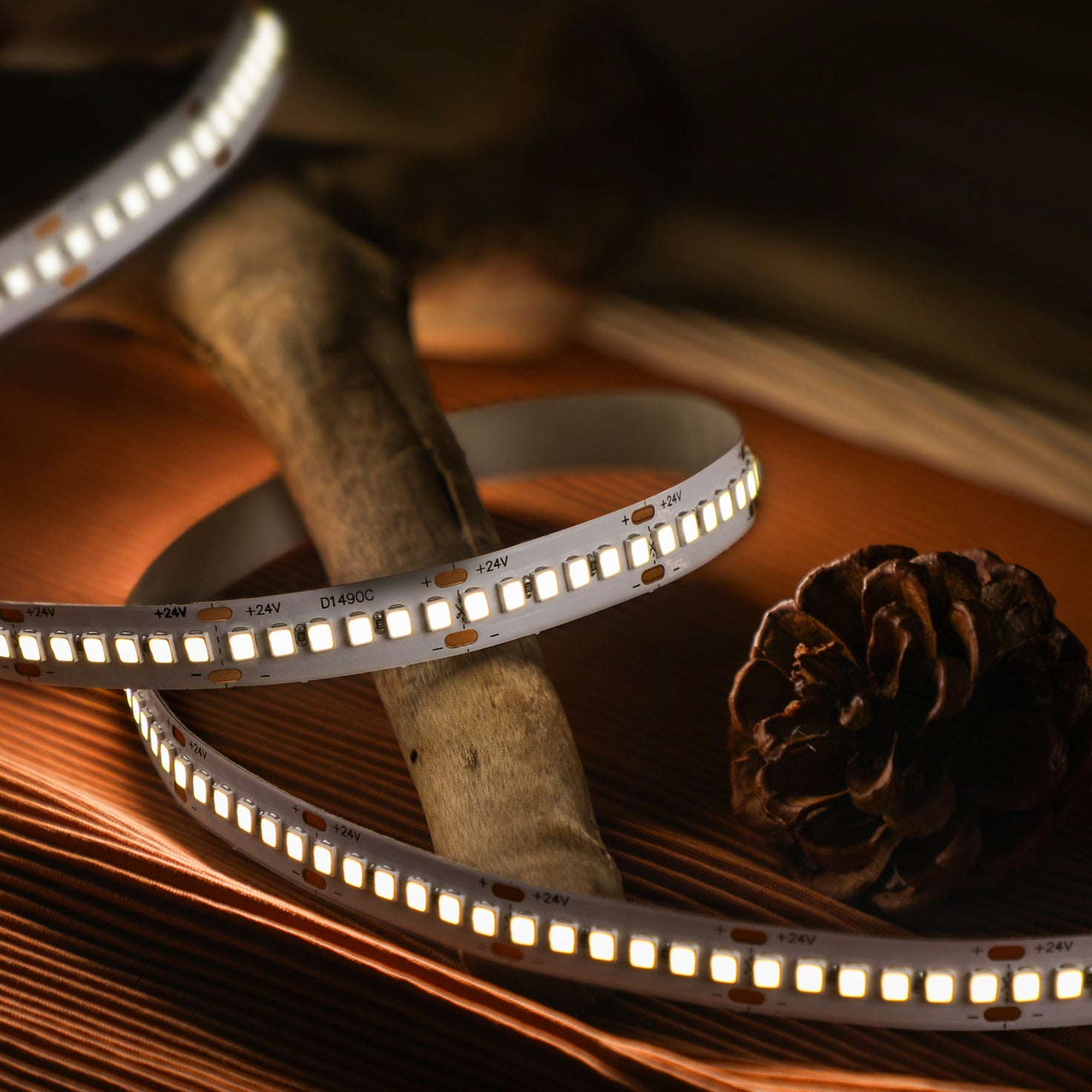 Warm White LED Strip 5m — 240 LED/m — placeholder photo, product image to follow